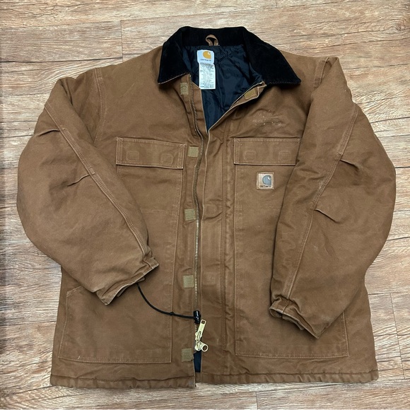 Carhartt brown and tan jacket - Picture 8 of 12